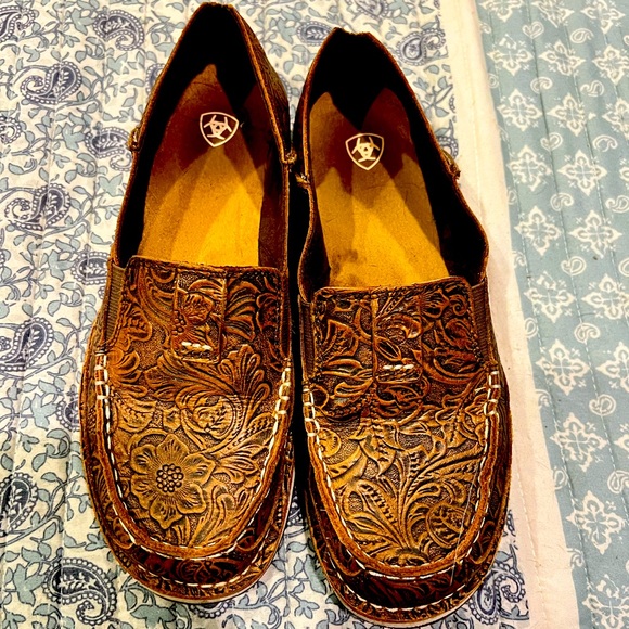 Women’s Ariat leather slides - Picture 1 of 2